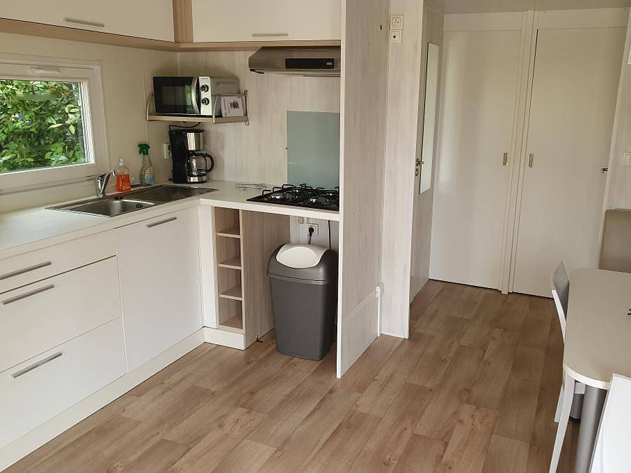 Camping Les Floralies - Mobilhome 4 personas - Rocher 4 personas - Disponible a partir de las 17h00 in Montauroux, Costa mediterránea (Francia)