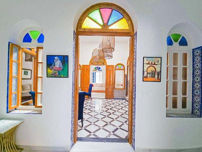 Maison d’hôte pour 2 personnes, avec jardin ainsi que vue et terrasse dans Tétouan - 3