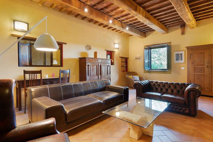 Casa rural 'Casale San Pietro' con vistas a la montaña, terraza privada y Wi-Fi in Città di Castello, Valtiberina