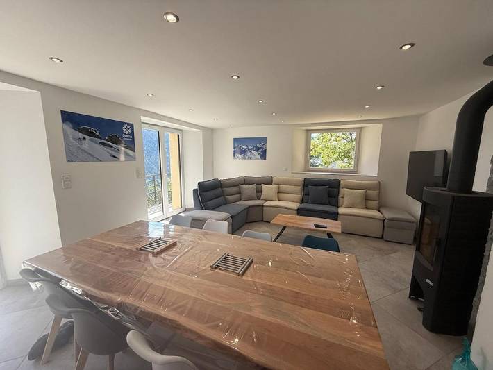 Maison de vacances pour 8 personnes, avec vue et jardin