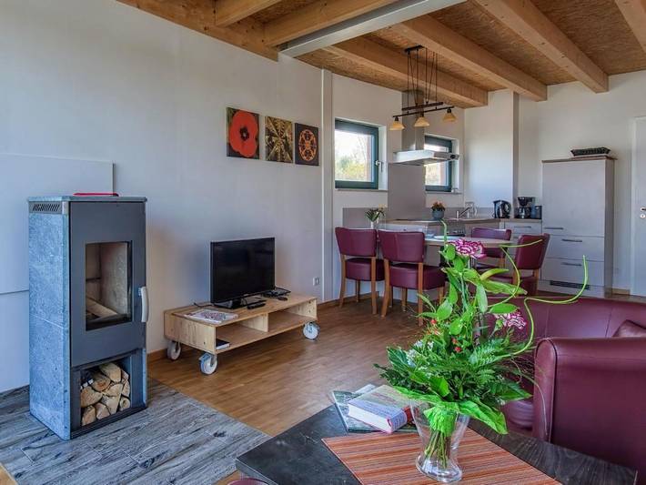 Ferienhaus für 4 Personen, mit Balkon und Sauna sowie Seeblick im Leipziger Neuseenland - 3