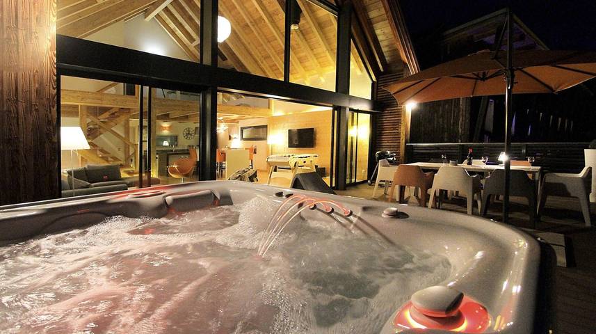 Chalet voor 12 personen, met tuin en whirlpool in Les Deux Alpes