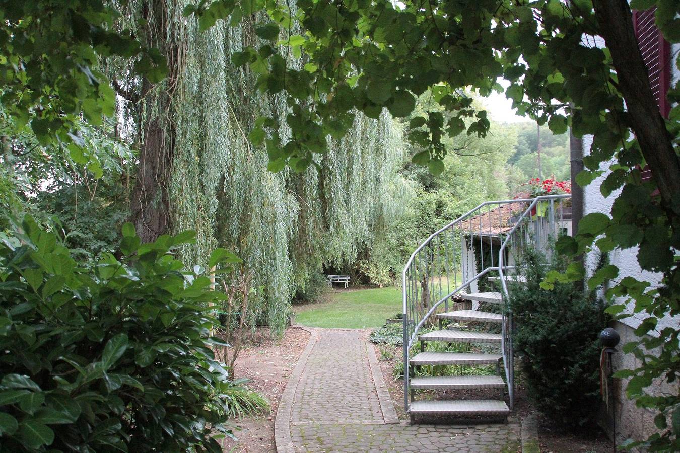 Elsbach-Perle - Ferienwohnung direkt am Elsbach in Oberelsbach, Rhön-Bayern