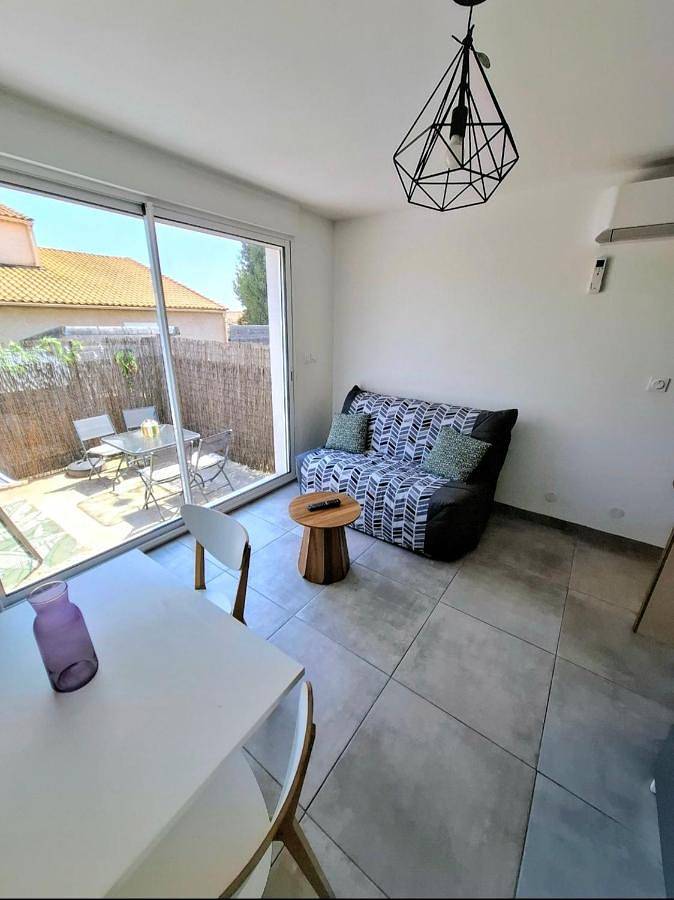 Gîte pour 4 personnes, avec terrasse, animaux acceptés à Poussan - 3