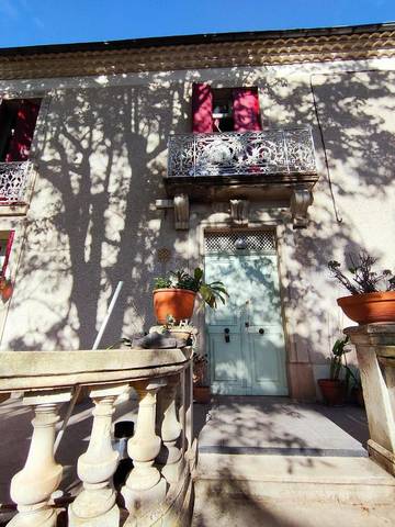 Cottage pour 6 personnes, avec vue ainsi que piscine et jardin, animaux acceptés à Lunas