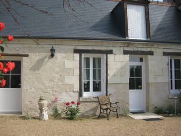 Gîte pour 3 personnes, avec terrasse et jardin en Indre-et-Loire