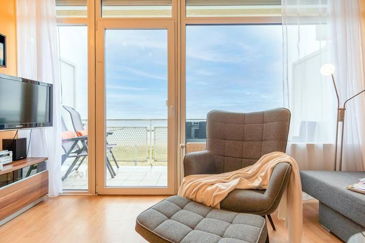 Ferienwohnung für 3 Personen, mit Meerblick und Balkon in Großenbrode