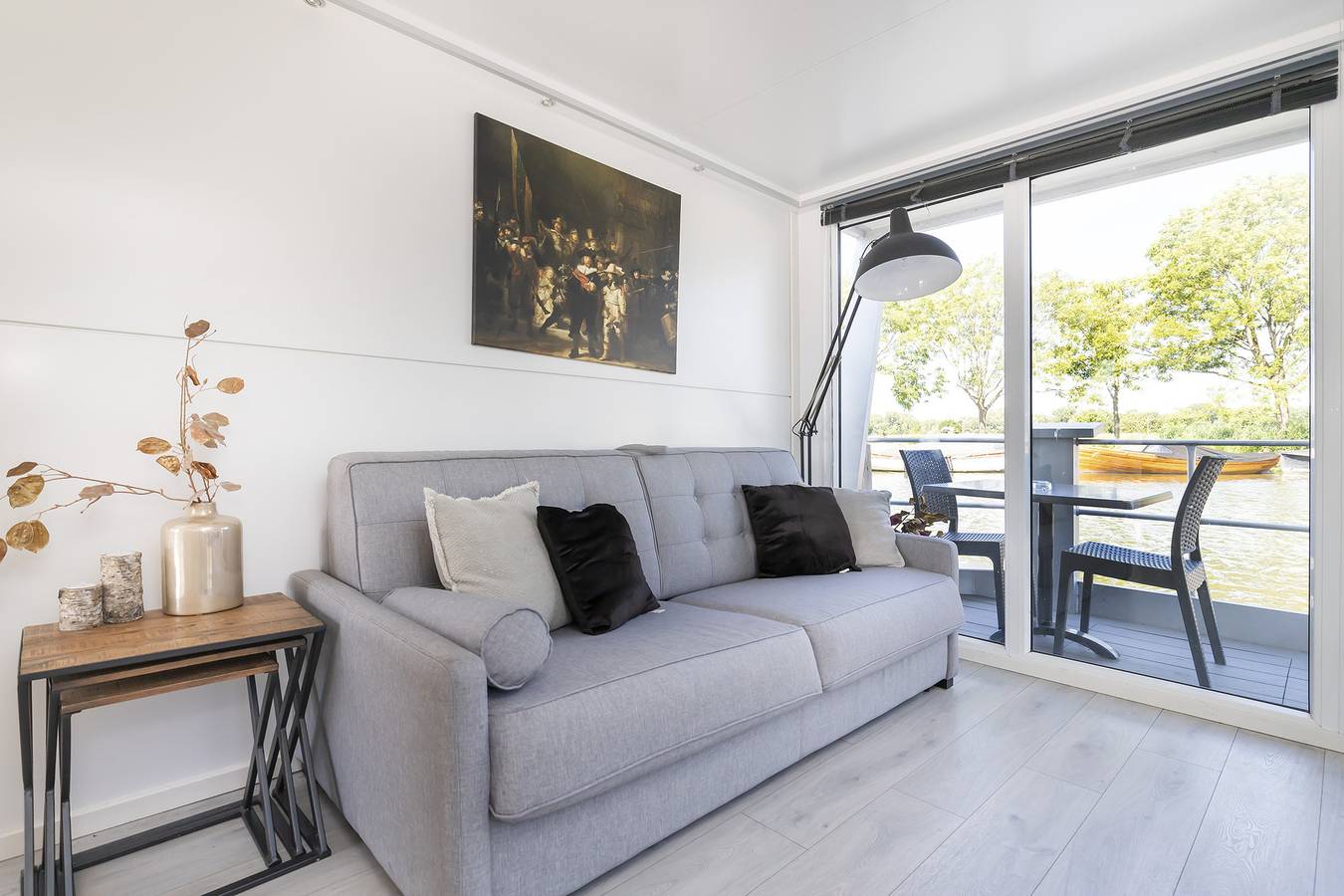Marina Parcs — Havenlodge met dakterras en balkon (4 pers) Amsterdam in Amsterdam Oost, Nederlandse kust