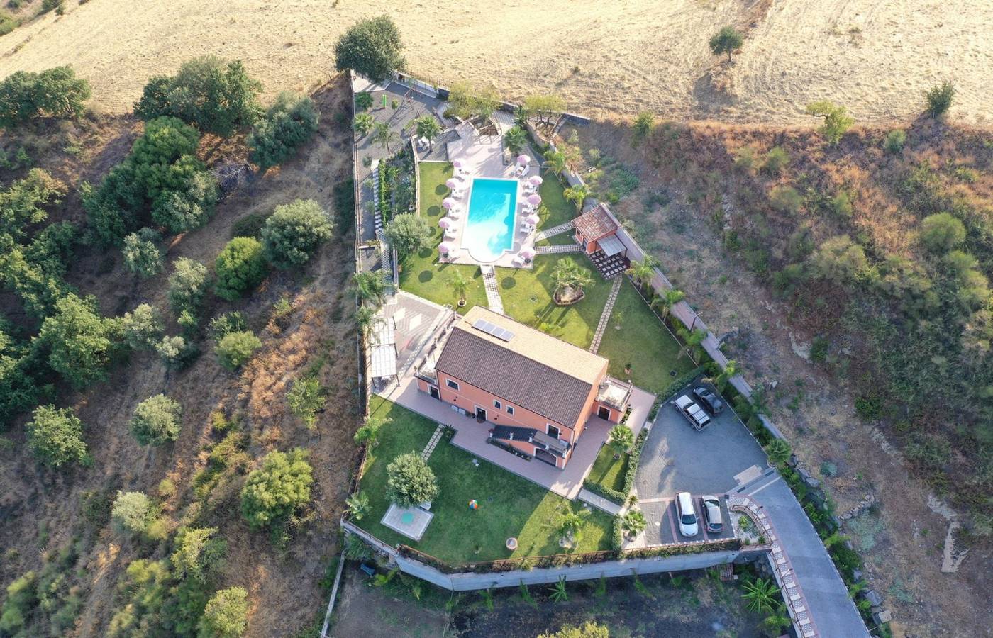 Boerderij voor 3 Personen in Calatabiano, Provincie Catania