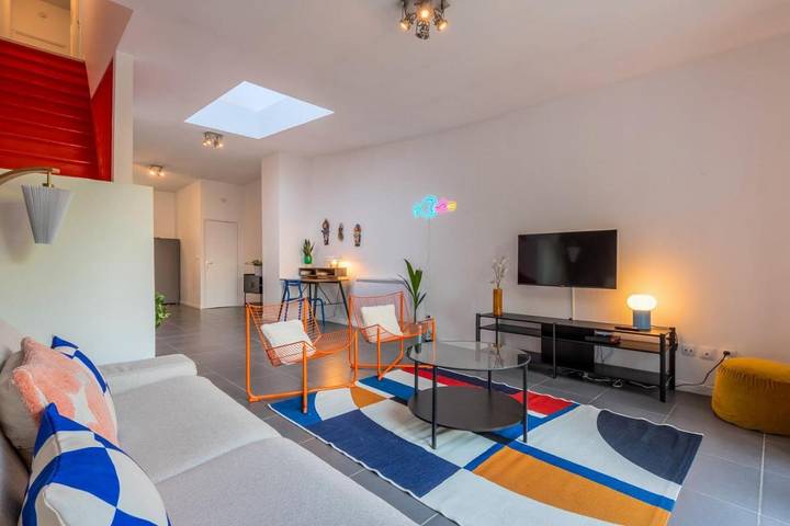 Location de vacances pour 7 personnes, avec terrasse à Croix (homonymie) - 3