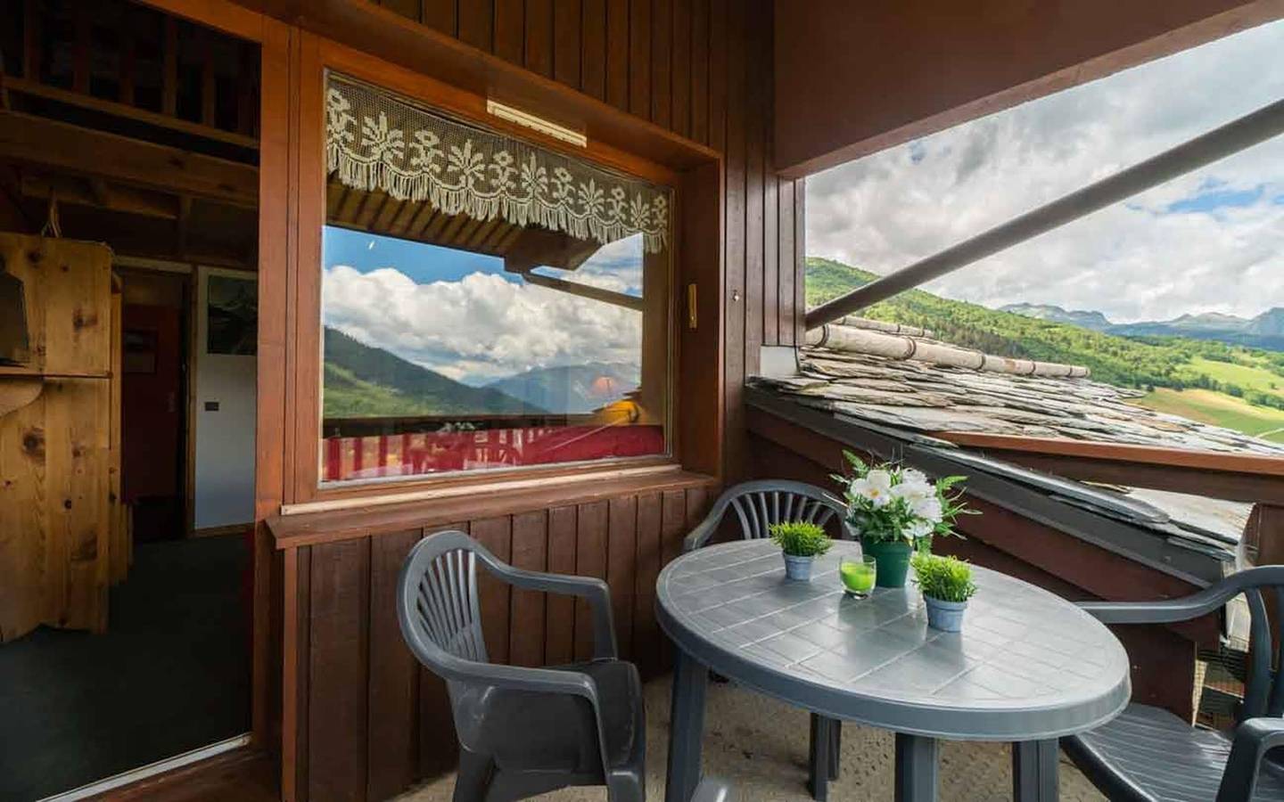 Ganzes Studio, Résidence Portail - Mezzanin-Studio für 4 Personen (G492) in Valmorel, Les Avanchers-Valmorel