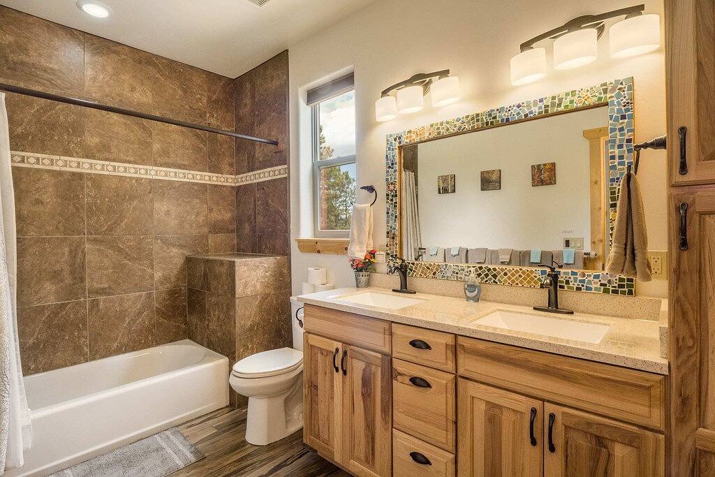 Custom Home with Two Private Master Suites and Heated Garage in Angel Fire, Colfax County