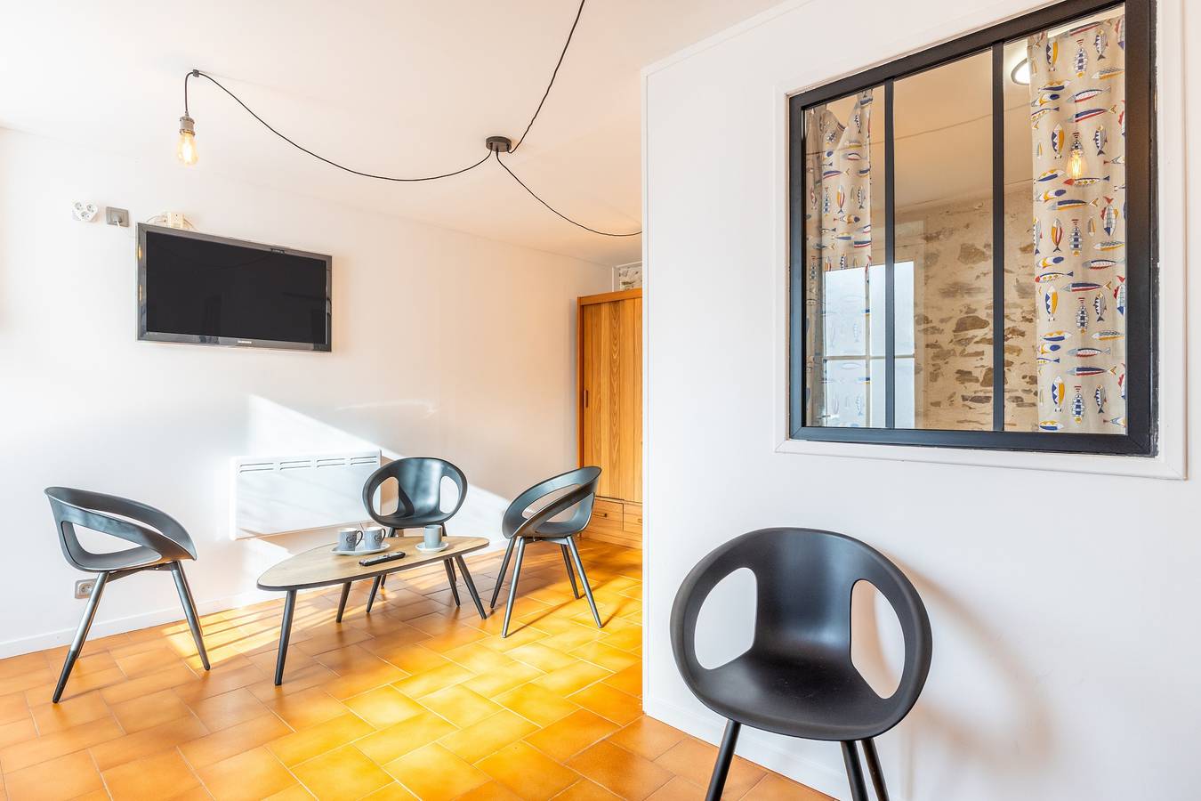 Traditionelles Stadthaus im Zentrum von Les Sables mit privater Terrasse in Les Sables-d'Olonne, Vendée