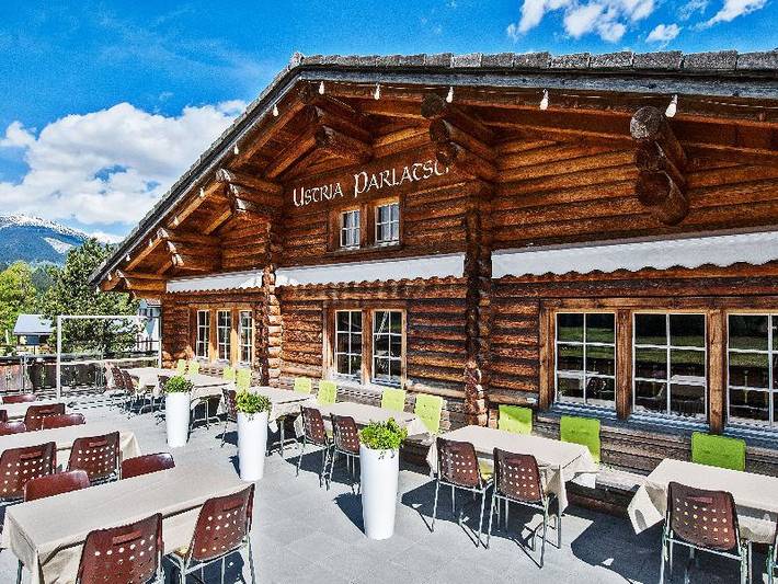Ferienwohnung für 3 Personen, mit Terrasse in Trin