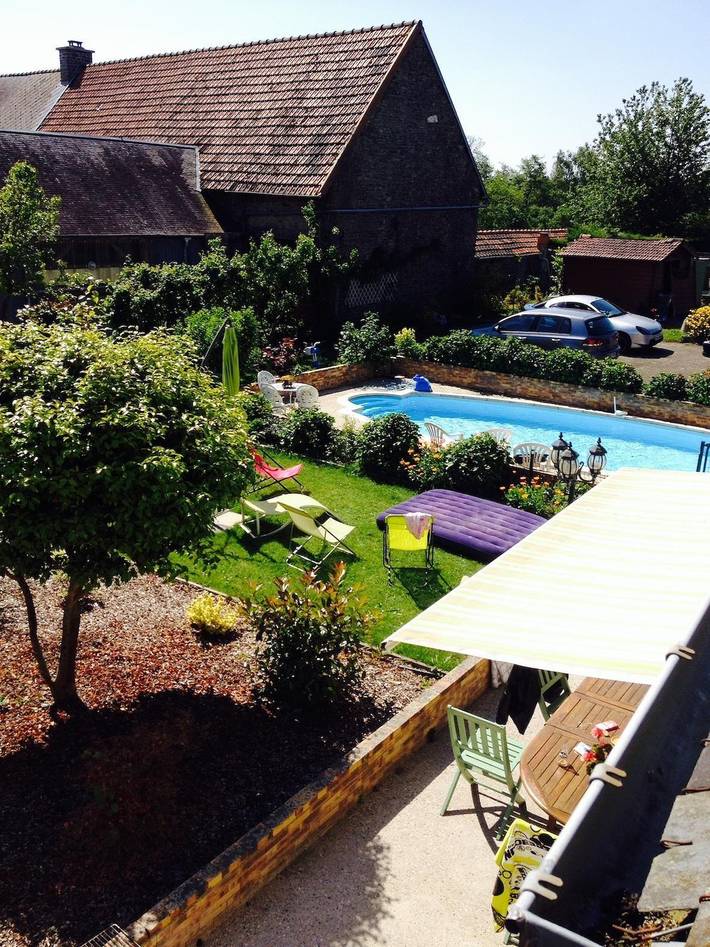 Ferienhaus für 9 Personen, mit Balkon und Garten in der Normandie - 3