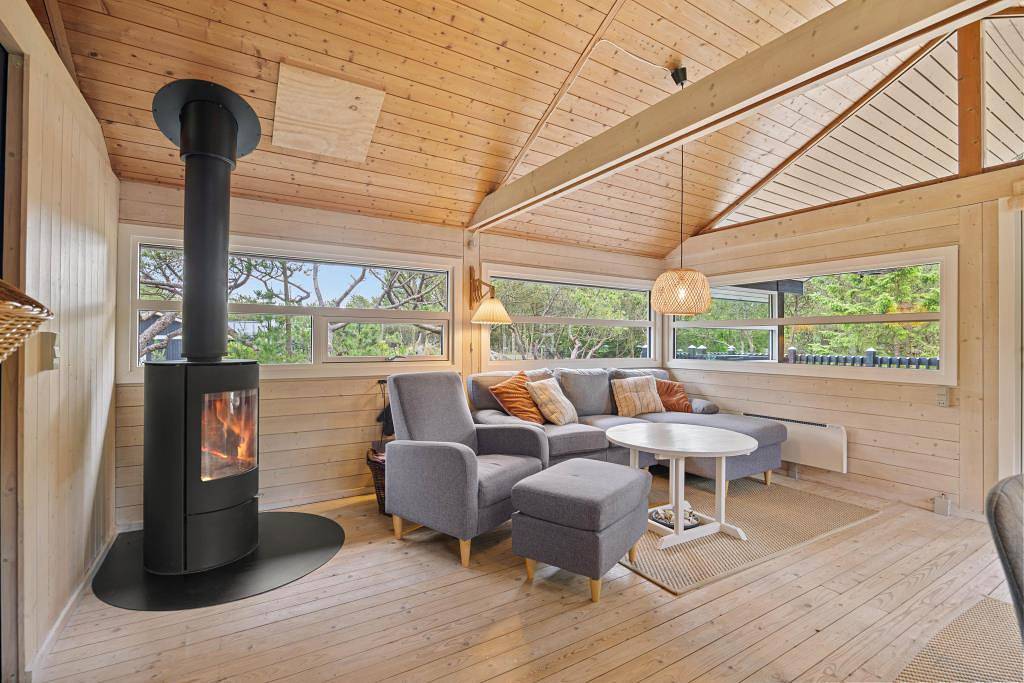 Dänisches Ferienhaus mit toller Balkonterrasse in Nørre Nebel, Varde