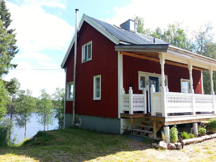 Ferienhaus für 6 Personen, mit Terrasse und Garten sowie Seeblick und Sauna - 1