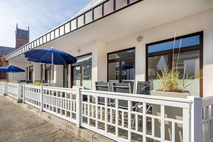 Ferienwohnung für 4 Personen, mit Terrasse in Norderney Weststrand