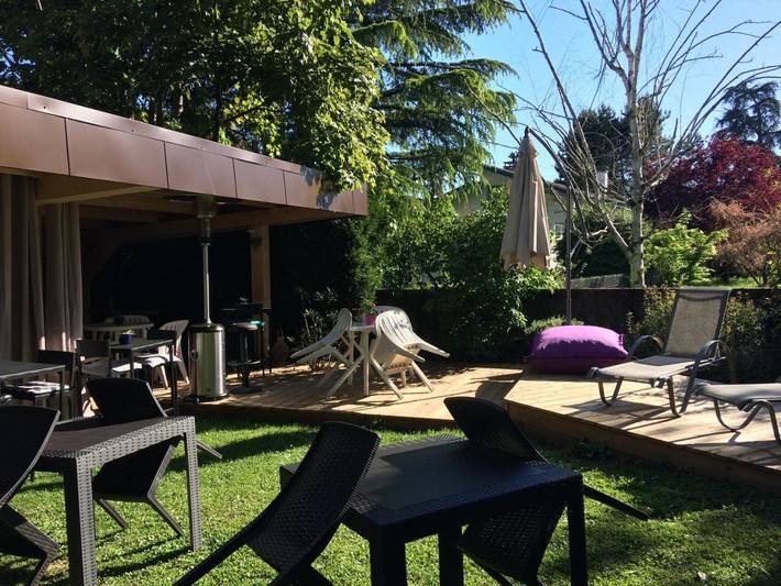 Appart’hôtel pour 2 personnes, avec Balcon ainsi que Terrasse et Jardin à Thonon-les-Bains