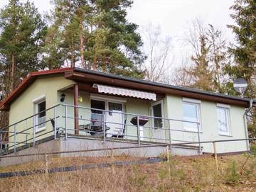Ferienwohnung für 5 Personen, mit Terrasse und Garten sowie Seeblick in der Feldberger Seenlandschaft