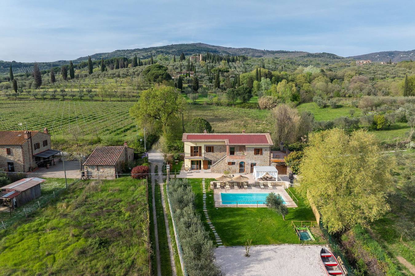 Villa Anna in Tuoro sul Trasimeno, Lago Trasimeno