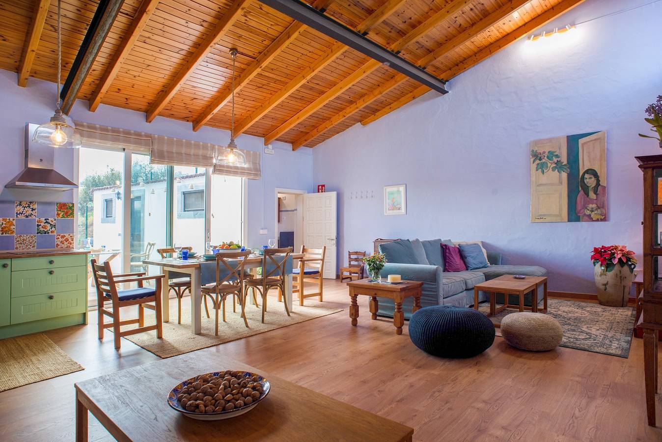 Vacation home "La Lavanda" with Private Terrace, Pool, A/C & Wi-Fi in Vega de San Mateo, North Gran Canaria