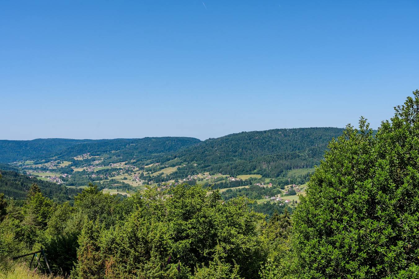 Chalet 'Chalet Les Moraines 8' con vista sulle montagne, piscina condivisa e terrazza privata in Le Tholy, Épinal e dintorni