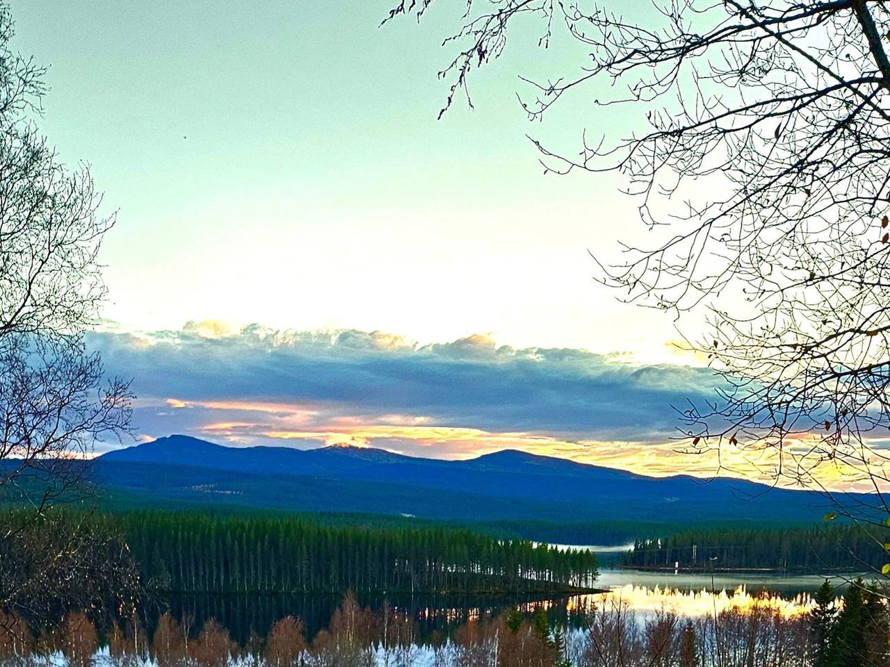4 personer fritidhus i Föllinge in Jämtland