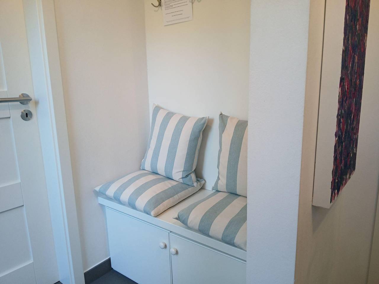 Idyllisches Ambiente am Südstrand - rechts in Wyk auf Föhr (Stadt), Wyk auf Föhr