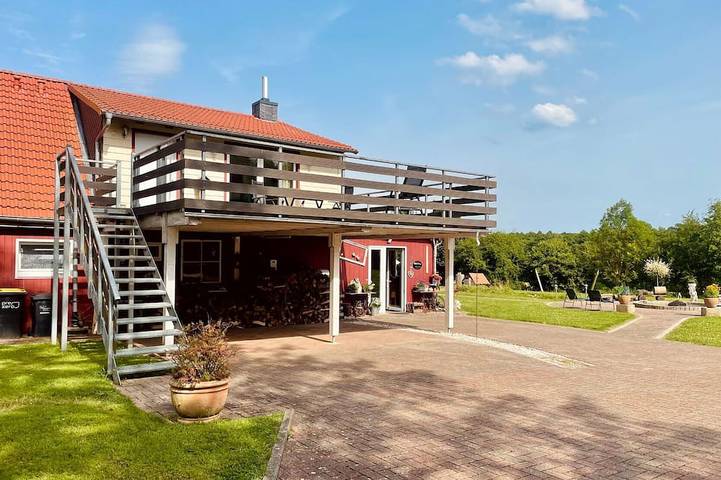 Ganze Wohnung, Ferienwohnung am Tierpark Sababurg: Jägerstube in Hofgeismar, Landkreis Kassel