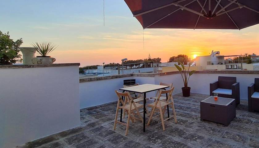 Maison de vacances pour 6 personnes, avec vue ainsi que balcon et jardin à Lido Marini
