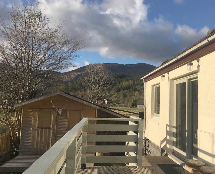 Location de vacances pour 4 personnes, avec vue sur le lac ainsi que vue et jardin, animaux acceptés à Glencoe - 2