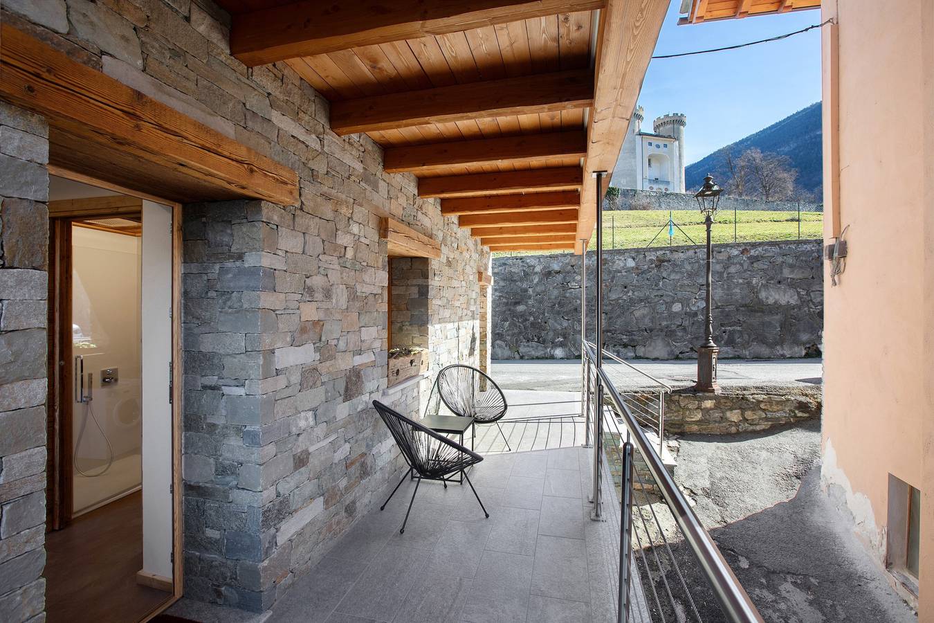 Casa de vacaciones 'Alpine A&S' con vistas a las montañas, Wi-Fi y aire acondicionado in Aymavilles, Comune di Aymavilles