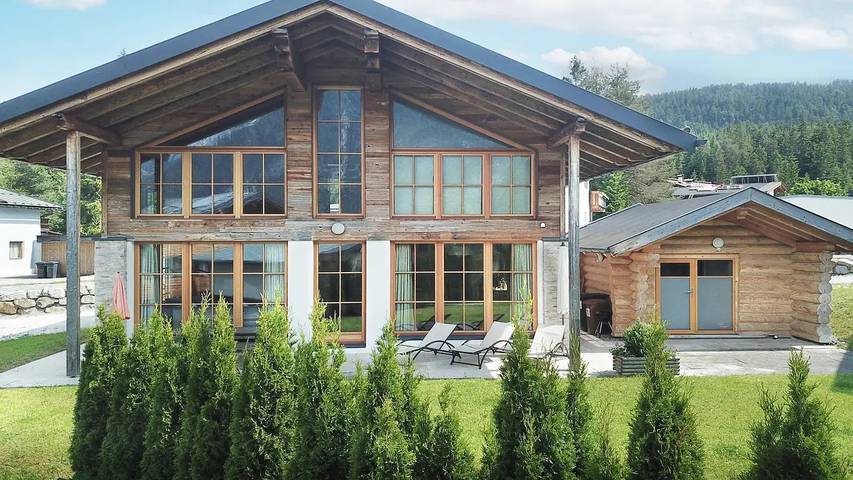 Ferienhaus für 7 Personen, mit Terrasse und Sauna