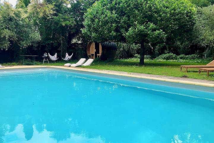 Villa pour 12 personnes, avec sauna ainsi que jardin et jacuzzi - 1