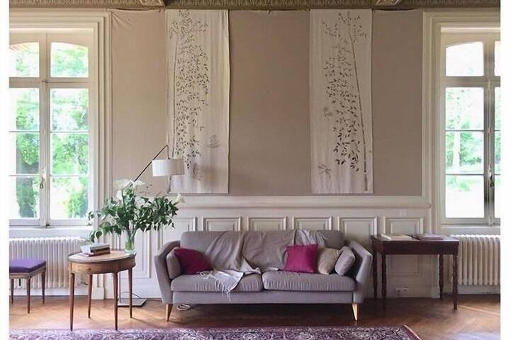 Château pour 17 personnes, avec jacuzzi et jardin dans les Pays de la Loire - 4