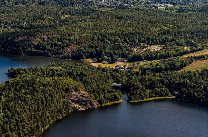 Camping für 5 Personen, mit Ausblick und Garten sowie Terrasse in Schweden - 3