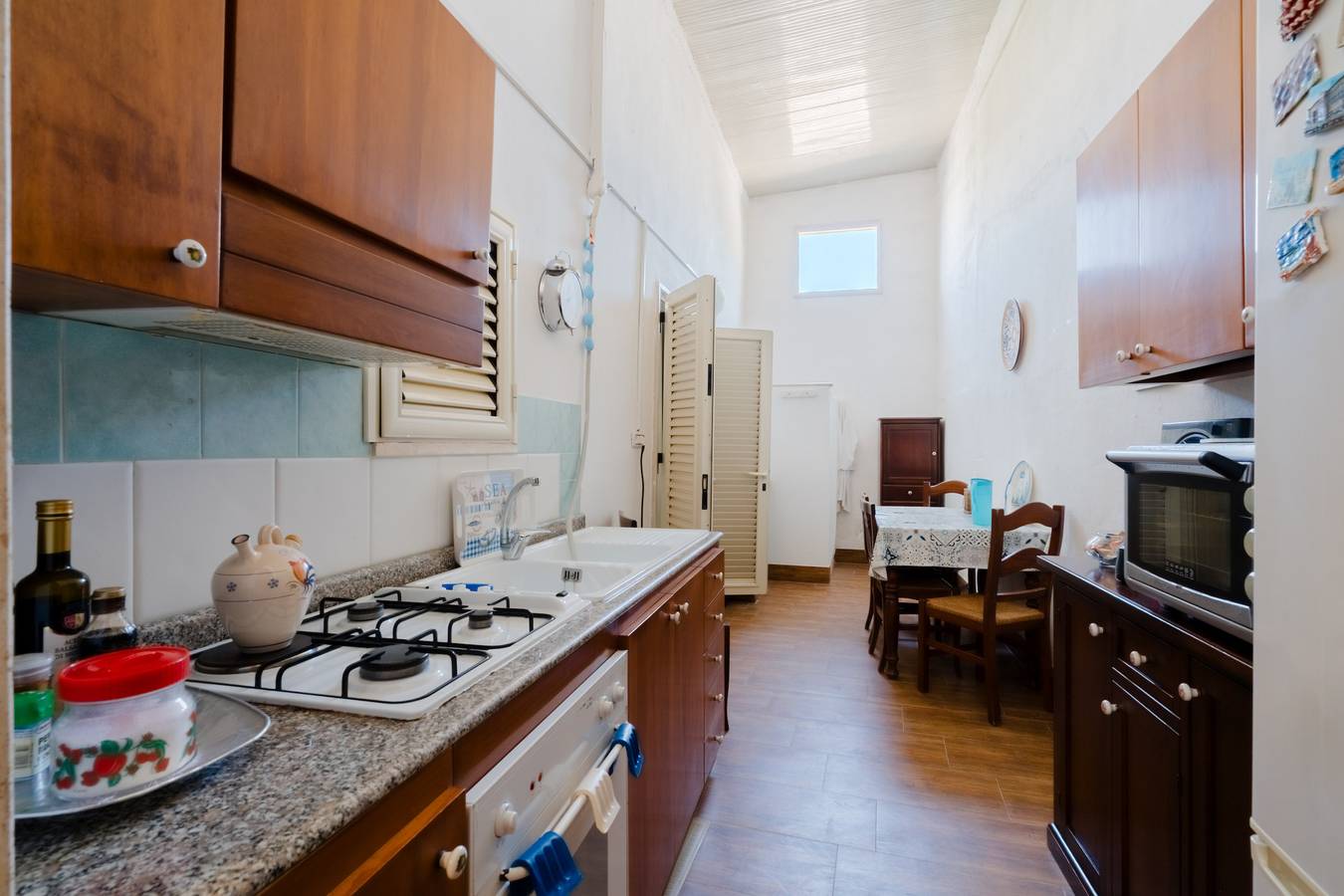 Casa vacanze 'Titti' con terrazza privata, giardino privato e aria condizionata in Torre Lapillo, Golfo di Taranto