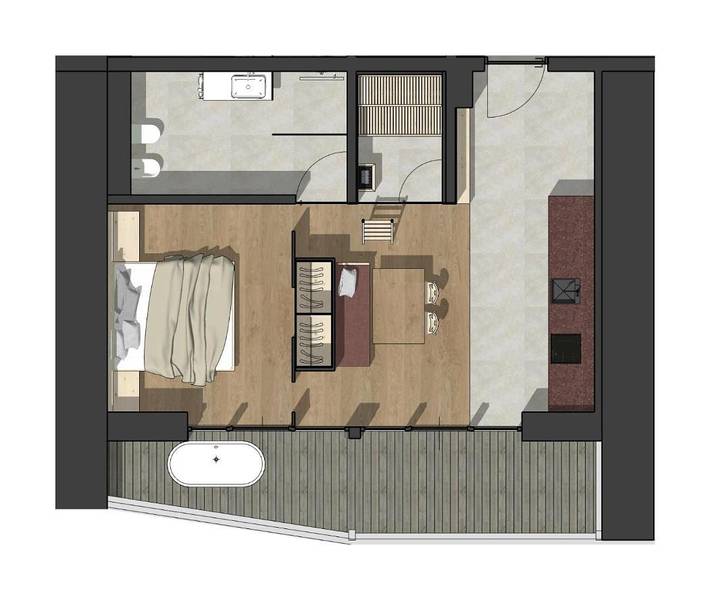 Gîte pour 4 personnes, avec vue ainsi que jardin et sauna dans St. Magdalena (Gsies) - 4