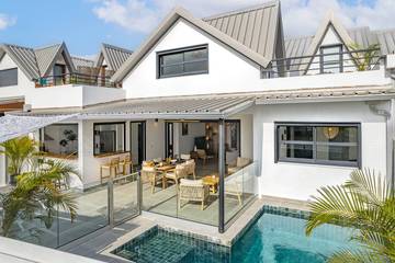 Cottage pour 6 personnes, avec piscine à Les Trois-Bassins