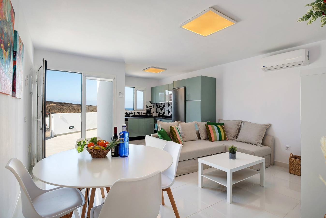Maison de vacances 'Kay 4' avec vue sur mer, Wi-Fi et climatisation in La Santa, Tinajo