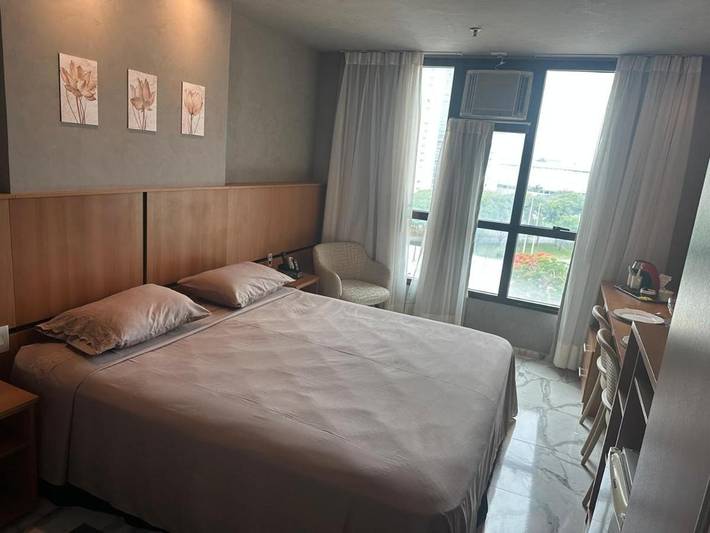 Casas e apartamentos de temporada para 3 pessoas, com piscina e sauna e ainda vista and terraço em Taguatinga