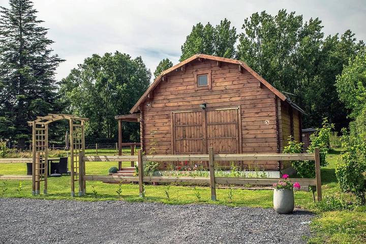 Maison de campagne pour 2 personnes, avec Jardin et Vue à Saint-Blimont