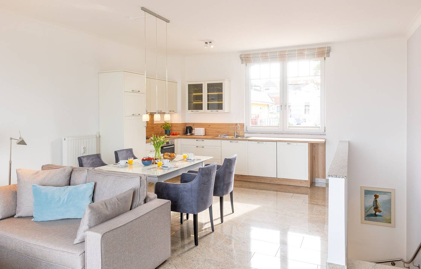 Ganze Ferienwohnung, Strand Residenz Strandhaus 2 "Fünf Sterne Meerblick" in Wittdün, Amrum