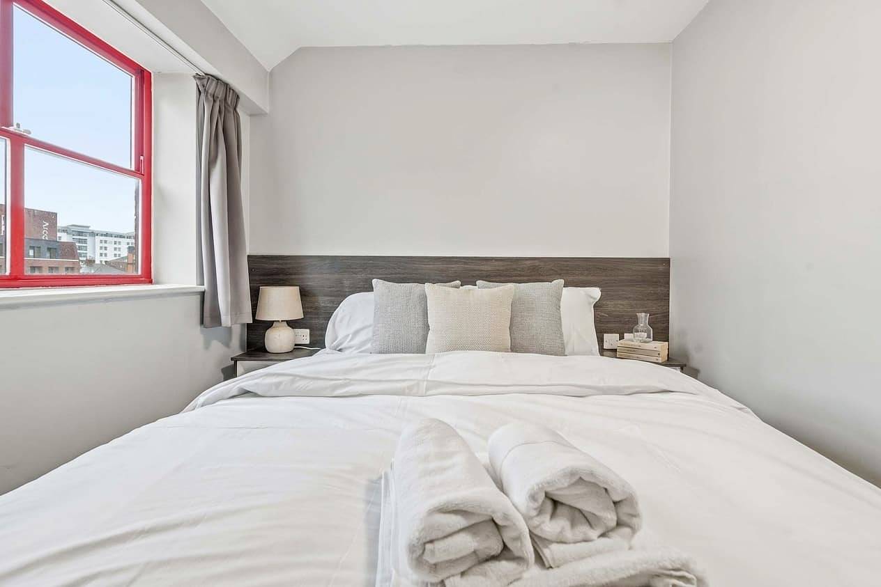 Appartement de vacances entier, Cosy Budget Double Studio in Nottingham Centre in Nottingham, East Midlands