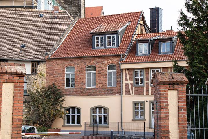 Ferienwohnung für 10 Personen, mit Balkon/Terrasse und Terrasse in Adventsstadt Quedlinburg