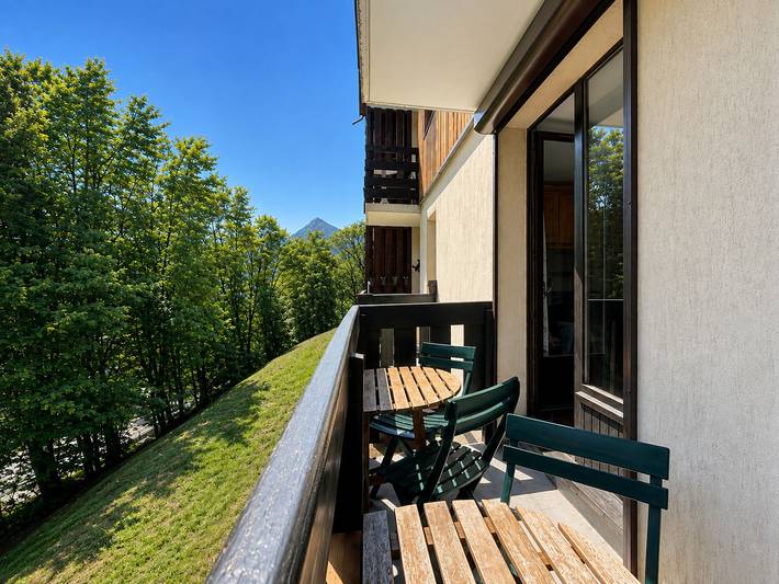 Studio pour 4 personnes, avec Balcon