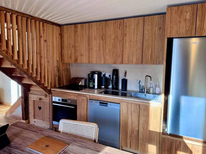 Gîte pour 6 personnes, avec terrasse et vue dans Station De Saint Veran - 4