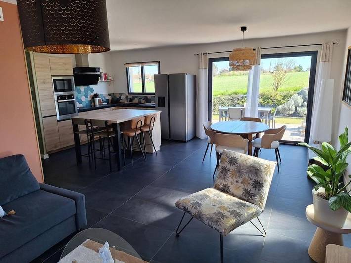 Villa pour 6 personnes, avec Terrasse et Jardin