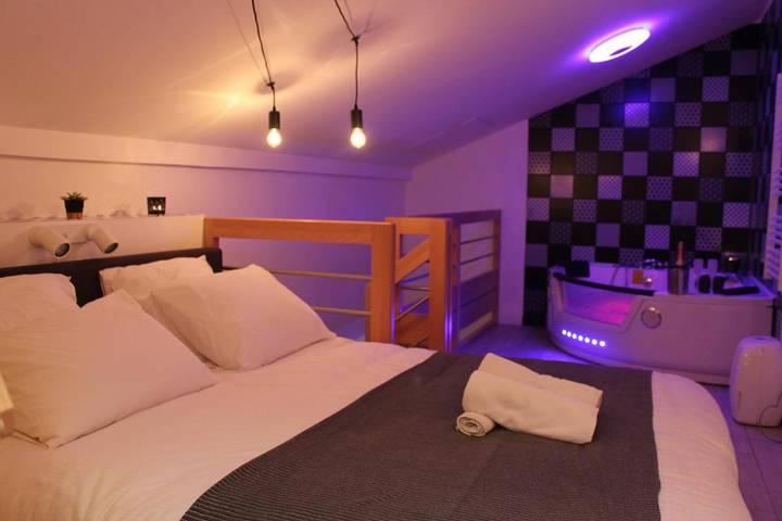 Appartement de vacances pour 4 personnes, avec sauna et jacuzzi
